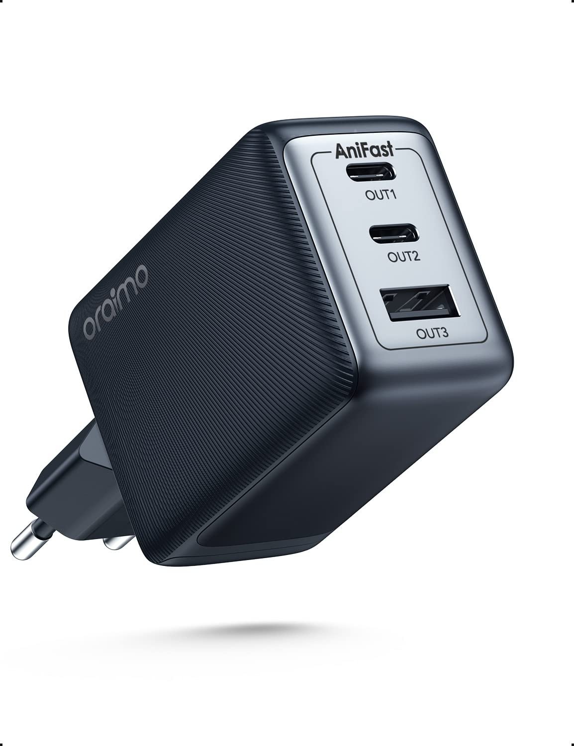 61W3c11YmCL High End Adapter Oraimo Hyper Gan C65T-E111T - الصورة 1