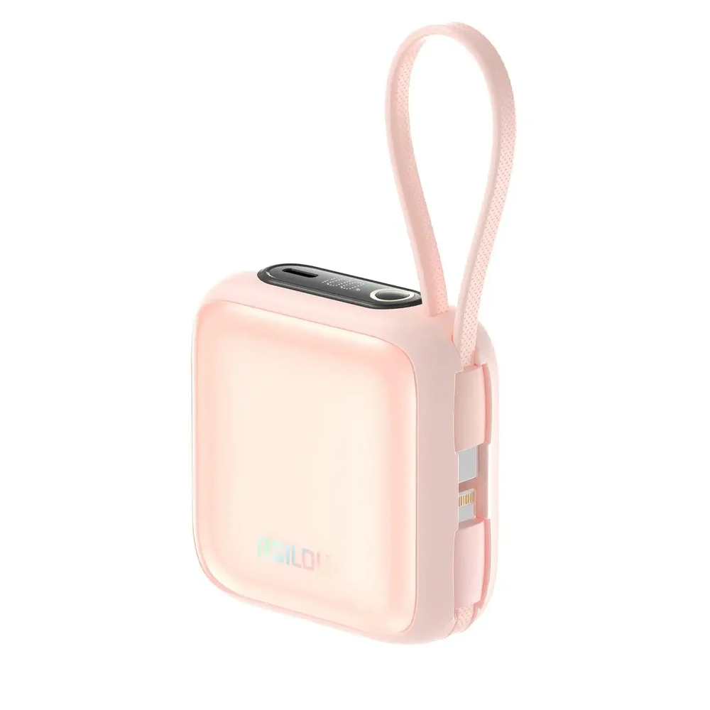 Untitled-1.png4 High End Power Bank Rsilou10000mAh 22.5W بضمان R1021-002 - الصورة 1